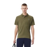 Polo Desportivo Lacoste Verde Caqui  Oferta + Barato