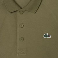 Polo Desportivo Lacoste Verde Caqui  Oferta + Barato