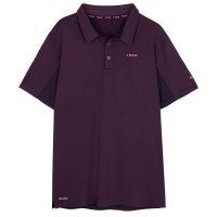 Camisa Polo Roxa Escura Nox Pro