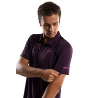Camisa Polo Roxa Escura Nox Pro
