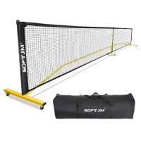 Pickleball SoftJim Rouge Avec Roues  Offre - Pas cher