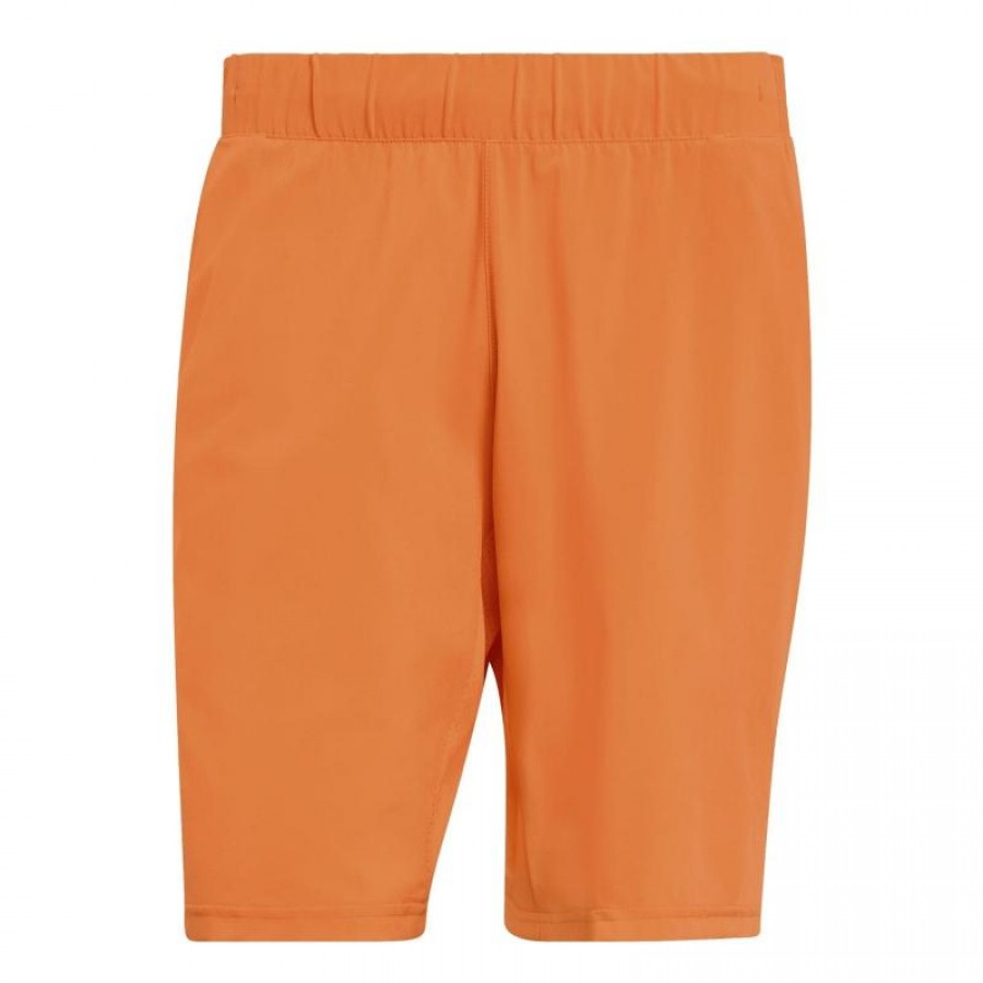 Shorts Laranja Adidas Club