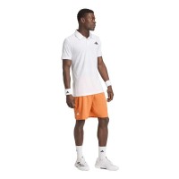 Shorts Laranja Adidas Club