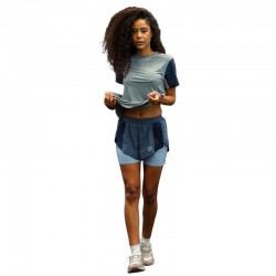 Courte Drybreak Dryquick Azul Mujer