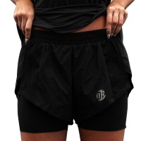 Courte Drybreak Dryquick Negro Mujer