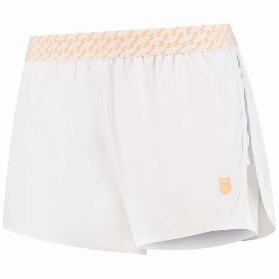 Short Kswiss Hypercourt 6 Blanco Mujer  Oferta + Barato