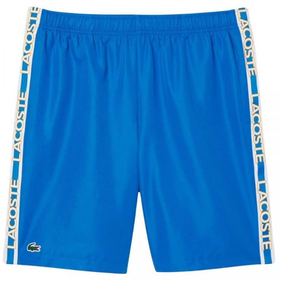 Short Lacoste Sport Azul  Offer + Cheap