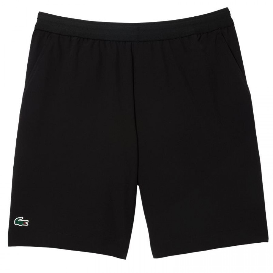 Short Lacoste Sport Ultra Dry Negro  Offer + Cheap