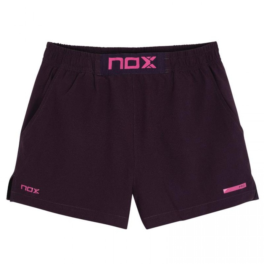 Shorts femininos Nox Pro Roxo Escuro