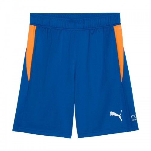 Calções Puma Individual Azul Laranja Calções Puma Individual Azul Laranja