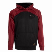 Moletom Preto Crown Veracruz Borgonha