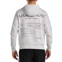 Sudadera Bullpadel Breas Gris Claro Vigore