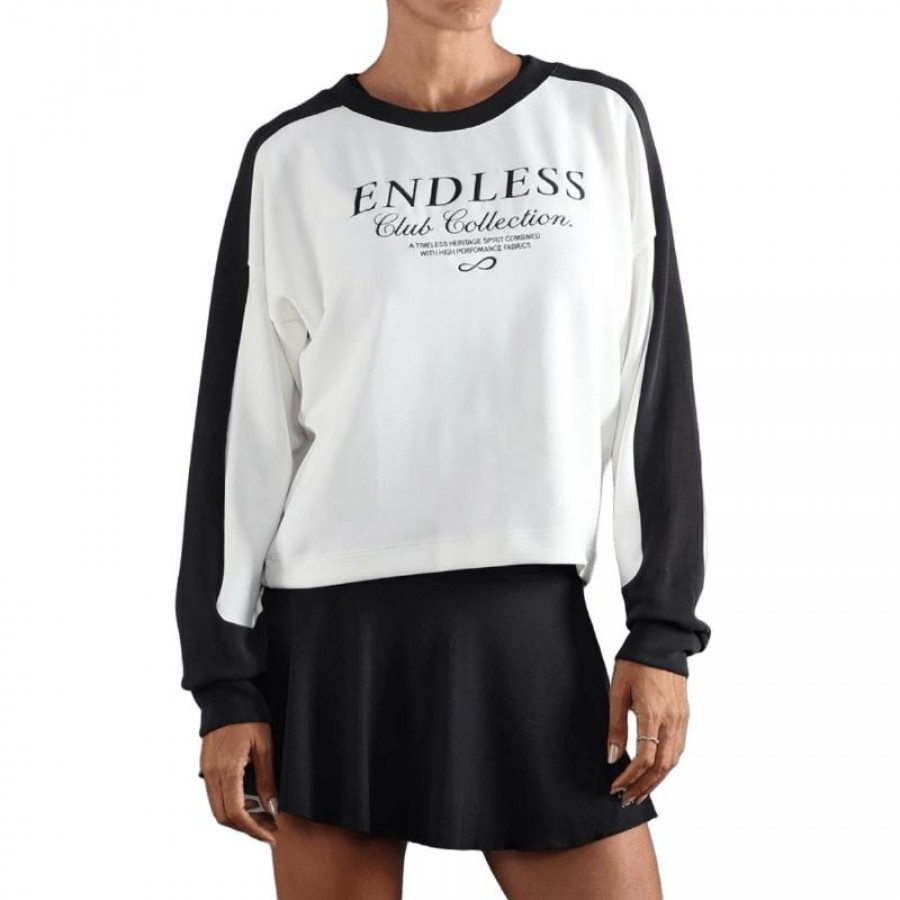 Moletom Branco da Coleção Endless Club  Oferta + Barato