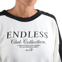 Moletom Branco da Coleção Endless Club  Oferta + Barato