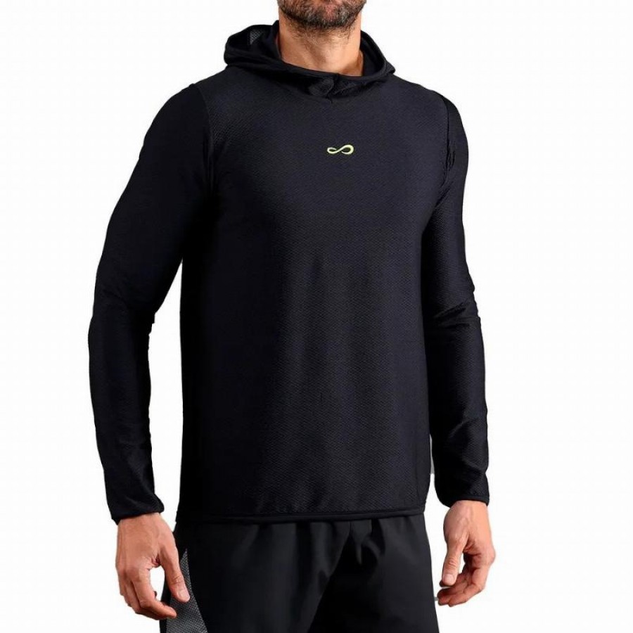 Moletom Preto Endless Hero II  Oferta + Barato