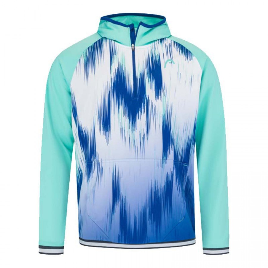 Head Topspin Turquoise Vision Sweatshirt  Offer + Cheap