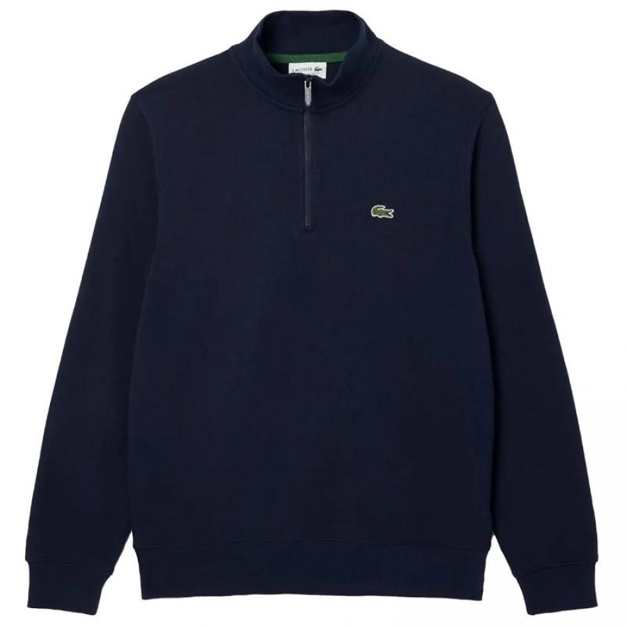 Sweat-shirt Lacoste Classic Fit Bleu Marine  Offre - Pas cher