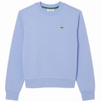 Sweat-shirt femme Lacoste Sport Bleu Violet  Offre - Pas cher