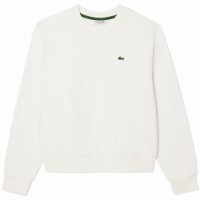 Sweat-shirt femme Lacoste Sport Blanc  Offre - Pas cher