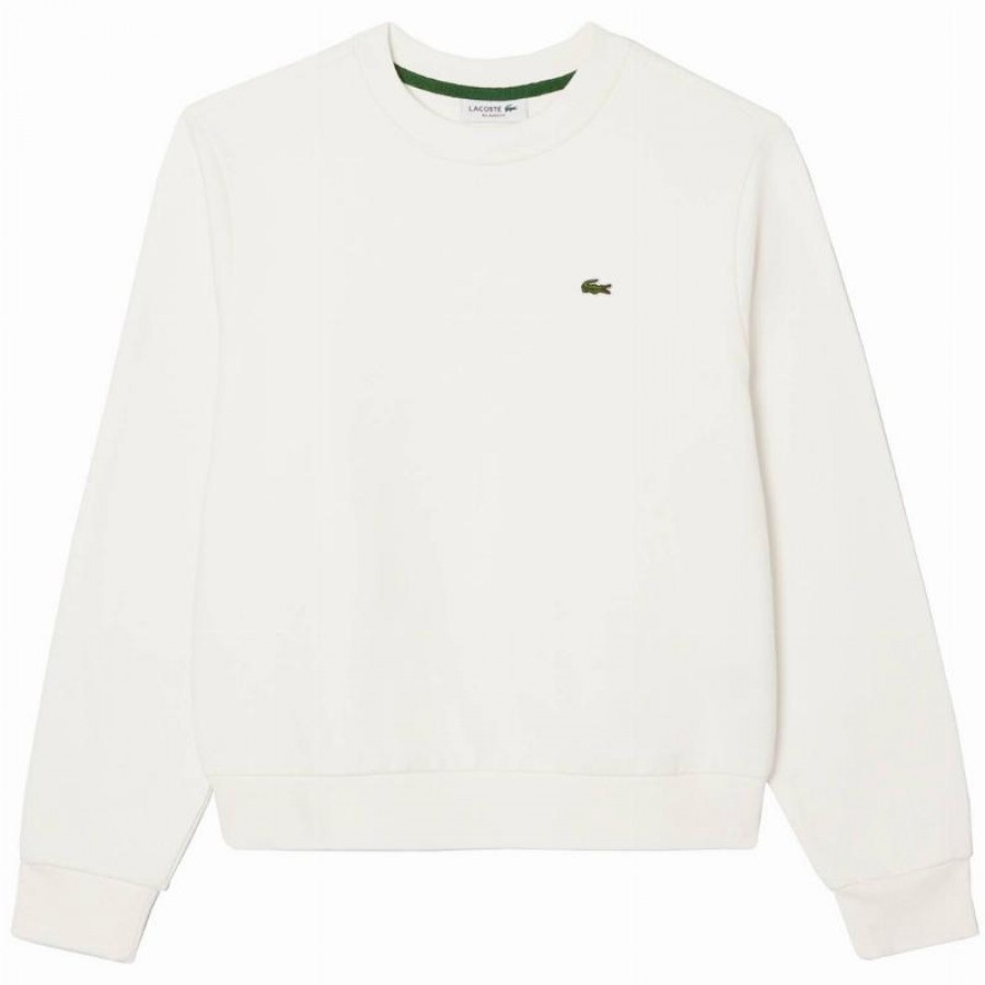 Sweat-shirt femme Lacoste Sport Blanc  Offre - Pas cher