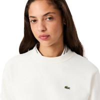 Sweat-shirt femme Lacoste Sport Blanc  Offre - Pas cher