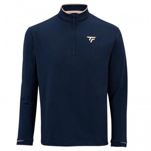 Sweat-shirt bleu marine Tecnifibre Thermo Zip
