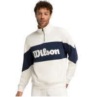 Sudadera Wilson Parkside Half Zip Beige Arena  Oferta + Barato