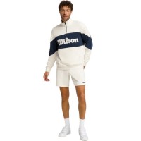 Sudadera Wilson Parkside Half Zip Beige Arena  Oferta + Barato