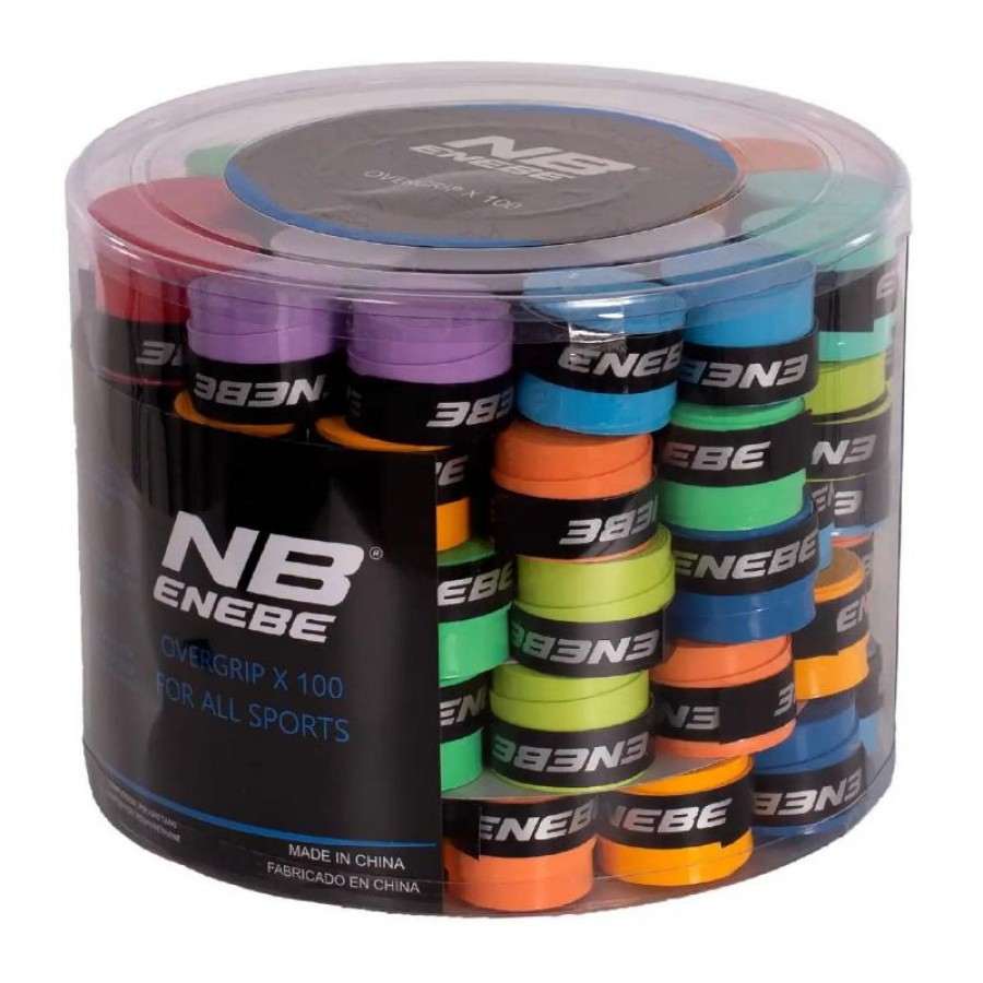 Tambor Enebe Liso Multicolor 100 Overgrips  Offer + Cheap