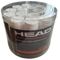 Head Padel Pro Tambour Blanc Perforé 60 Surgrips  Offre - Pas cher