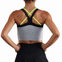 Top Crop Sem Fim China Cinza  Oferta + Barato