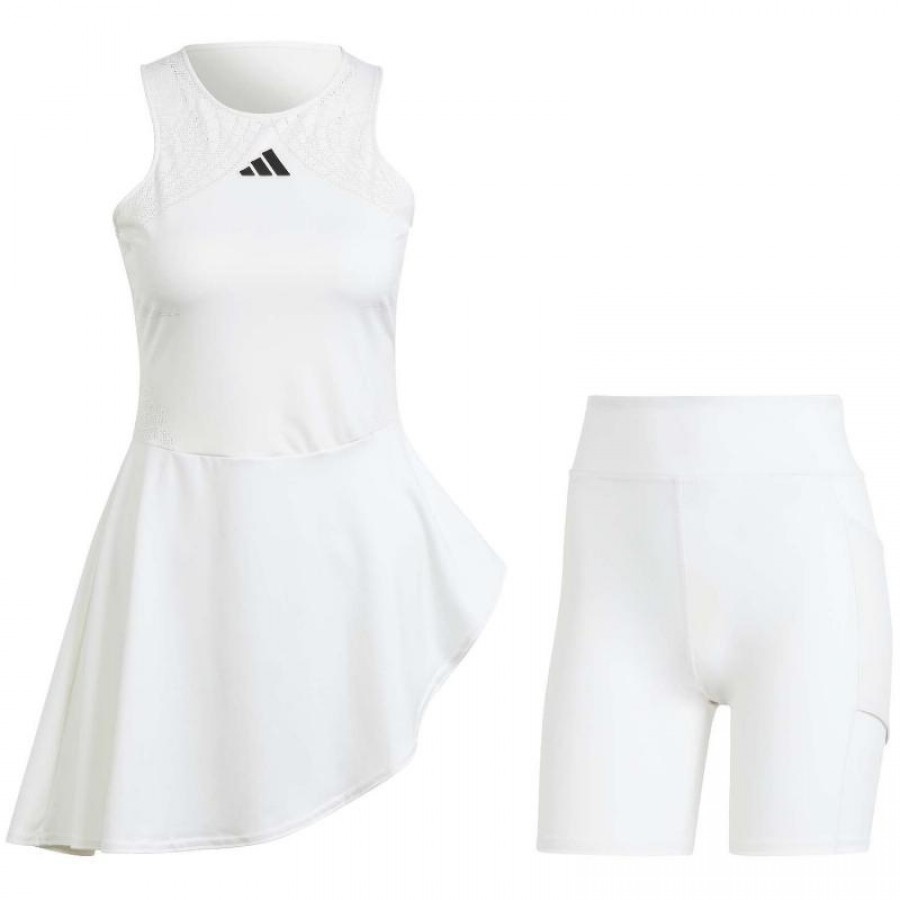 Adidas Aeroready Pro Vestido Branco
