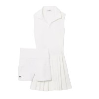 Vestido Branco Ultra Seco Lacoste Heritage