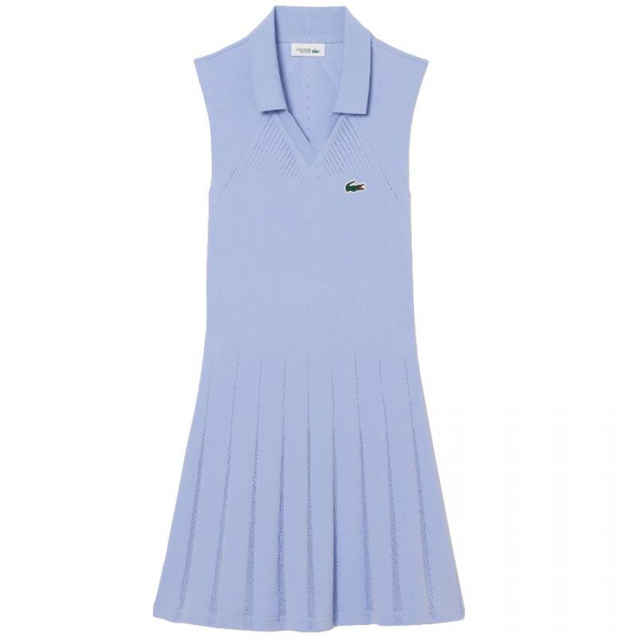 Lacoste Violet Navy Blue Tennis Dress