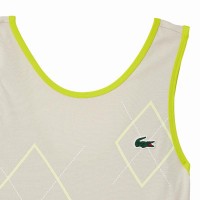 Lacoste Ultra Dry Dress Gray White Yellow  Offer + Cheap