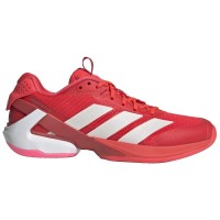 Adidas Adizero Ubersonic 5 Rouge Blanc Rose Baskets Femme  Offre - Pas cher
