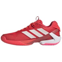 Adidas Adizero Ubersonic 5 Rouge Blanc Rose Baskets Femme  Offre - Pas cher