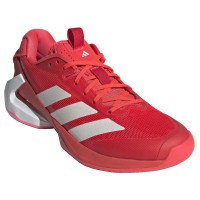 Adidas Adizero Ubersonic 5 Rouge Blanc Rose Baskets Femme  Offre - Pas cher