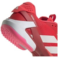 Adidas Adizero Ubersonic 5 Rouge Blanc Rose Baskets Femme  Offre - Pas cher