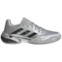 Zapatillas Adidas Barricade 13 Plata Negro