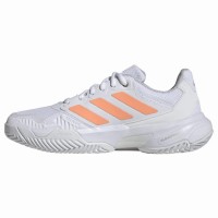 Adidas CourtJam Control 3 White Orange Women''s Sneakers