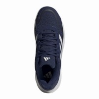 Adidas CourtJam Control 3 Clay Bleu Blanc foncé