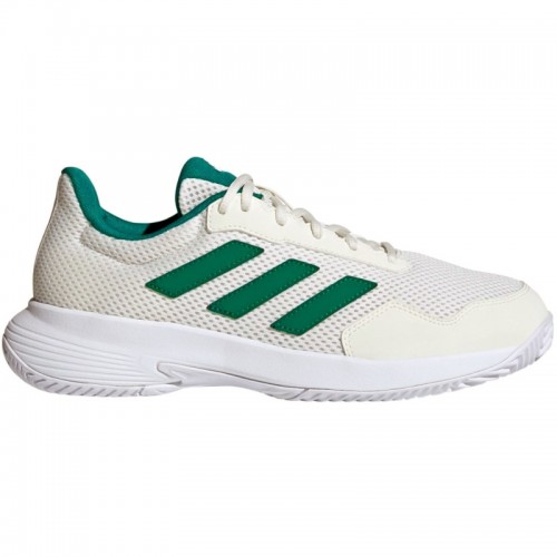 Zapatillas de Padel Adidas Game Spec 2 Blanco Roto Verde