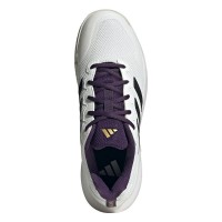 Tênis Adidas GameCourt 2 Branco Roxo Aurora  Oferta + Barato