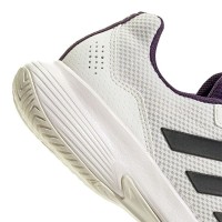 Tênis Adidas GameCourt 2 Branco Roxo Aurora  Oferta + Barato