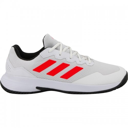 Tênis Adidas GameCourt 2 Branco Vermelho Preto