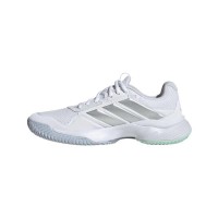 Sneakers da donna Adidas GameCourt 3 Argento Bianco