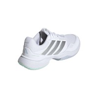 Sneakers da donna Adidas GameCourt 3 Argento Bianco