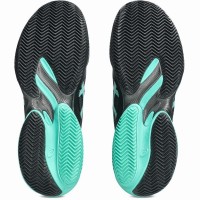 Tênis Asics Court FF 3 Clay Black Turquoise