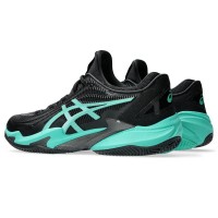 Tênis Asics Court FF 3 Clay Black Turquoise